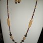 Brown Tribal Necklace