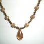 Copper Necklace and Earrings