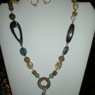 Unique Necklace and Earrings