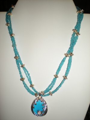 Blue Ocean Necklace