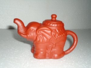 Pottery Elephant Teapot