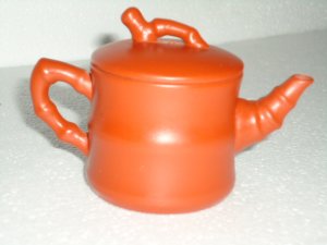 Pottery Bamboo Teapot
