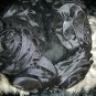 Vintage Black Pill Box Hat