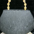 Vintage Black Oval Purse
