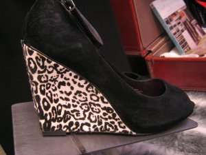 White & Black Shoes