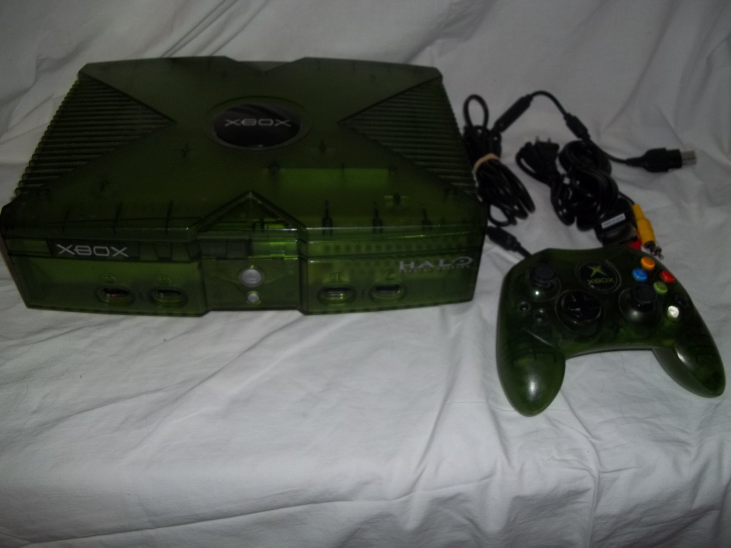 Original Xbox Halo Edition system complete XBMC