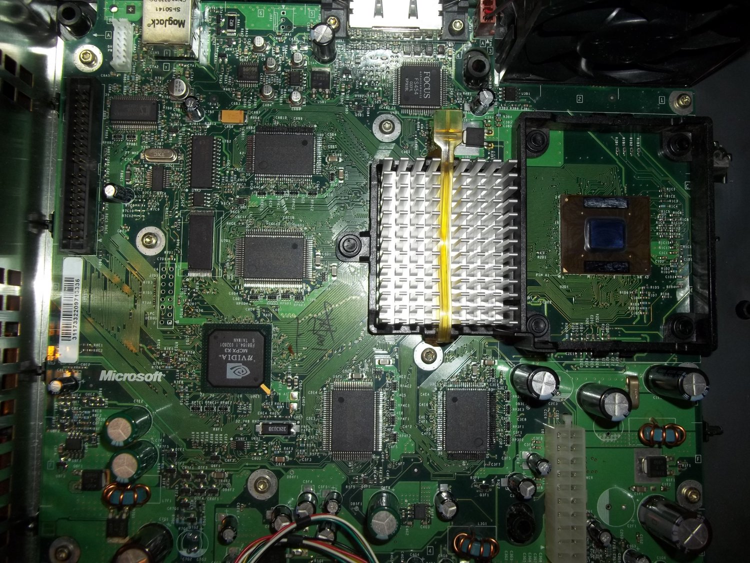 Original Xbox Upgraded Motherboard Mainboard 128mb RAM 1ghz CPU 2tb