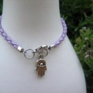 Violet Bracelet String  Hamsa Kabbalah Charm ISRAEL