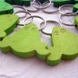 NEW WOOD FROG KEYCHAIN KEY RING CHAIN LEGNOMAGIA ITALY