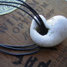 Genuine Beach Holey Hole Fairy Stone Necklace string