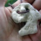 One of a Kind Magic Genuine Holey HOLE Stone Necklace