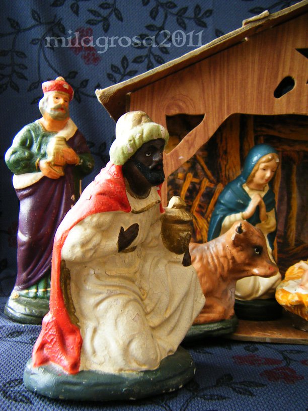 Vintage German Nativity from S.S. Kresge 1940's