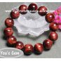Bead Shape Red Tiger Eye Crystal Bracelet 14mm &egrave;&micro;&curren;&egrave;��&ccedil;�&reg;&ccedil;�&sup3; &atilde;�&not;&atilde;��&atilde;��&atilde;�&iquest;&atilde;�&curren;&atilde;�&not;&atilde;�&frac14;&atilde;�&ordm;&atilde;�&cent;&atilde;�&curren; RT 1