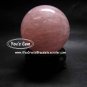 100% NEW Rose Quartz Ball Decoration 80 mm ãã¼ãºã¯ã©ã¼ã R5