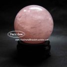 100% NEW Rose Quartz Ball Decoration 80 mm ローズクォーツ R5