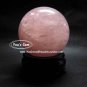 100% NEW Rose Quartz Ball Decoration 80 mm ローズクォーツ R5