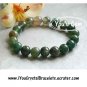 100% NEW Bead Shape Moss Agate Bracelet 10 mm &egrave;��&ccedil;�&ordf;&ccedil;�� &atilde;�&cent;&atilde;�&sup1;&atilde;�&cent;&atilde;�&sup2;&atilde;�&frac14;&atilde;�� MA2