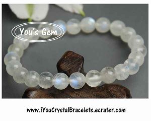 Bead Shape Moonstone Crystal Bracelet 7 mm &aelig;��&eacute;�&middot;&ccedil;�&sup3; &atilde;�&nbsp;&atilde;�&frac14;&atilde;�&sup3;&atilde;�&sup1;&atilde;��&atilde;�&frac14;&atilde;�&sup3; M8