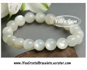 Bead Shape Moonstone Crystal Bracelet 9 mm &aelig;��&eacute;�&middot;&ccedil;�&sup3; &atilde;�&nbsp;&atilde;�&frac14;&atilde;�&sup3;&atilde;�&sup1;&atilde;��&atilde;�&frac14;&atilde;�&sup3; M4