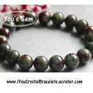 Bead Shape Green Phantom Quartz Bracelet 10 mm ファントムクォーツ P2