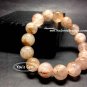 Bead Shape Red Rutilated Quartz Crystal Bracelet 14 mm &atilde;�&not;&atilde;��&atilde;��&atilde;�&laquo;&atilde;��&atilde;�&laquo;&atilde;�&macr;&atilde;�&copy;&atilde;�&frac14;&atilde;�� RR2