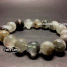 Bead Shape Green Phantom Quartz Bracelet 14 mm ファントムクォーツ P1