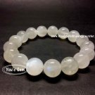 Bead Shape Moonstone Crystal Bracelet 12 mm 月長石 ムーンストーン M11