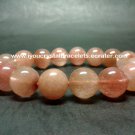Bead Shape Red Rutilated Quartz Crystal Bracelet 10 mm レッドルチルクォーツ RR3