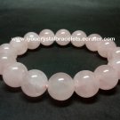 100% NEW Bead Shape Rose Quartz Bracelet 14 mm ローズクォーツ R3
