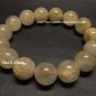 Bead Shape Gold Rutilated Quartz Crystal Bracelet 14mm &eacute;��&ccedil;&acute;�&ccedil;�&sup3; &atilde;�&laquo;&atilde;��&atilde;�&laquo; G1