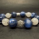 5 A Grade Bead Shape Kyanite Bracelet 12 mm 藍晶石 カイヤナイト K1