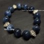 5 A Grade Bead Shape Kyanite Bracelet 12 mm èæ¶ç³ ã«ã¤ã¤ãã¤ã K3