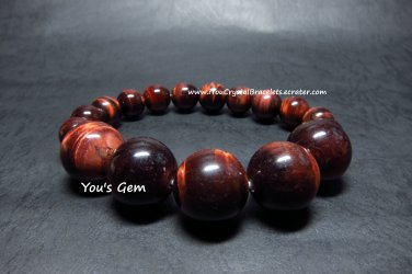 Bead Shape Red Tiger Eye Crystal Bracelet 12mm &egrave;&micro;&curren;&egrave;��&ccedil;�&reg;&ccedil;�&sup3; &atilde;�&not;&atilde;��&atilde;��&atilde;�&iquest;&atilde;�&curren;&atilde;�&not;&atilde;�&frac14;&atilde;�&ordm;&atilde;�&cent;&atilde;�&curren; RT2