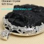 100% NEW Obsidian Crystal Pendant Qilin&eacute;&ordm;�&eacute;&ordm;� with 925 Silver &atilde;�&ordf;&atilde;��&atilde;�&middot;&atilde;��&atilde;�&pound;&atilde;�&cent;&atilde;�&sup3; O10