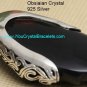 100% NEW Obsidian Crystal Pendant Happy Buddha with 925 Silver &atilde;�&ordf;&atilde;��&atilde;�&middot;&atilde;��&atilde;�&pound;&atilde;�&cent;&atilde;�&sup3; O13