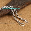 100% NEW Sterling Silver 925 5mm x 65cm Necklace SN2