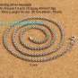 100% NEW Sterling Silver 925 3mm x 60cm Necklace SN5