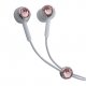 Single Crystal Bling Jewelry Earphones Earbuds