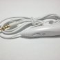 Elegant Purple Crystal Stainless Steel Jewelry Earphones Earbuds + iPhone Adapter