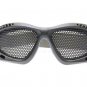 Black Tactical Metal mesh eye protection goggle