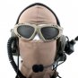 Dark green Tactical Metal mesh eye protection goggle