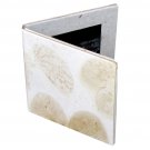 Photo wedding frame handmade decor paper craft wedding gift double 2.5x2.5 natural leaf white