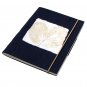 Note pad journal blank notebook handmade paper Mom black recycled paper blank diary 5x7 40pp