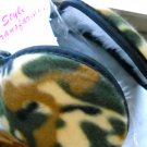 Camouflage Ear muffs Camo tan around head adult size