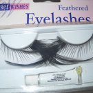 Feathered Eyelashes sexy Long side black lashes w/glue shipped free