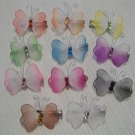 Butterfly Girls Hair Clip Clippie Rhinestone Jewels New
