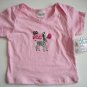 Baby Girls "Go Wild" Zebra Pink Shirt 6 9 Gift NWT New