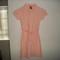 GAP Orange Gingham Cute Girls Dress Plaid Medium M 7 8