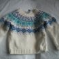 OLD NAVY Wool Blend White Fall Girls Sweater 2 2t 3 3T
