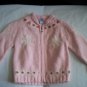 GAP Baby Pink Cardigan Girls Fall Sweater 2 2t 3 3T